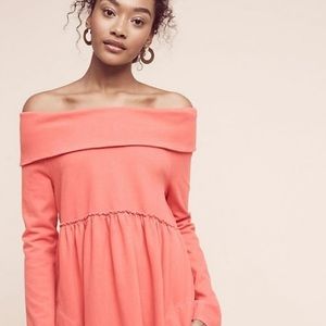 Anthropologie cocoon sweatshirt dress